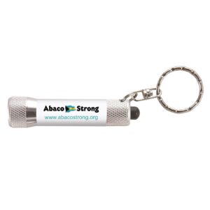 Flashlight with Key Ring