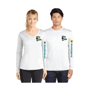white long sleeve womens with logo